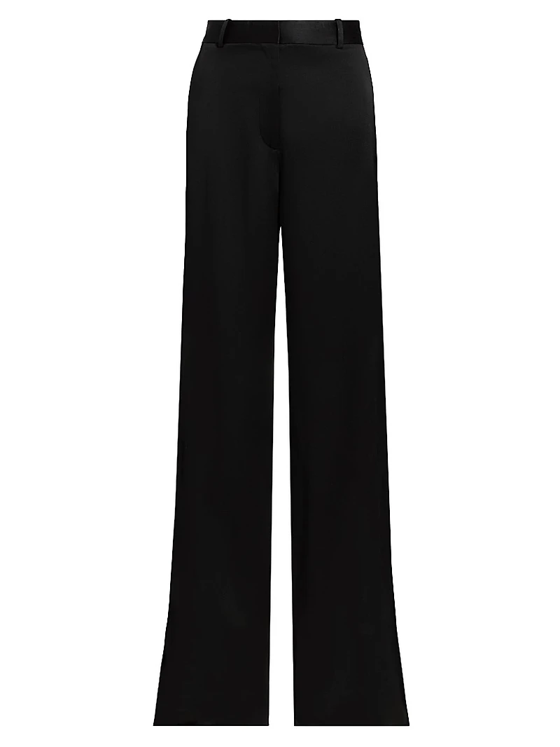 Cuff-Slit Slouch Trousers