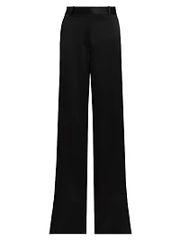 Cuff-Slit Slouch Trousers
