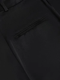 Cuff-Slit Slouch Trousers