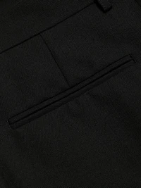 Wool-Blend Straight Maxi Skirt