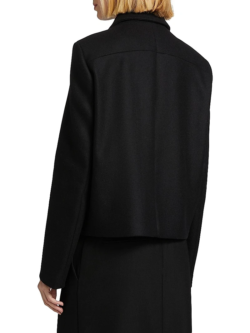 Crop Bouclé Jacket