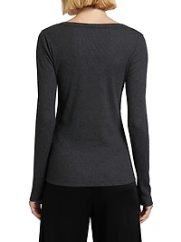 Classic Rib-Knit Top