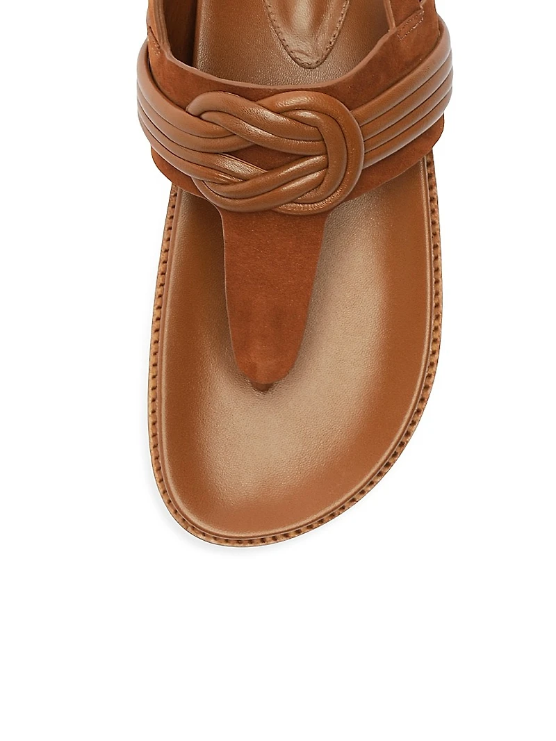 Vicky Nubuck Leather Sandals