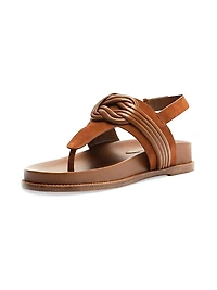Vicky Nubuck Leather Sandals