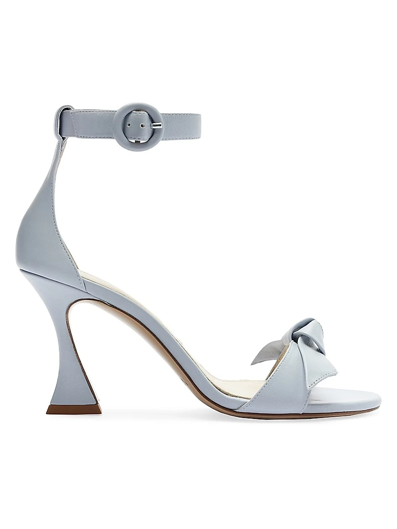 Clarita Buckle 60MM Leather Sandals