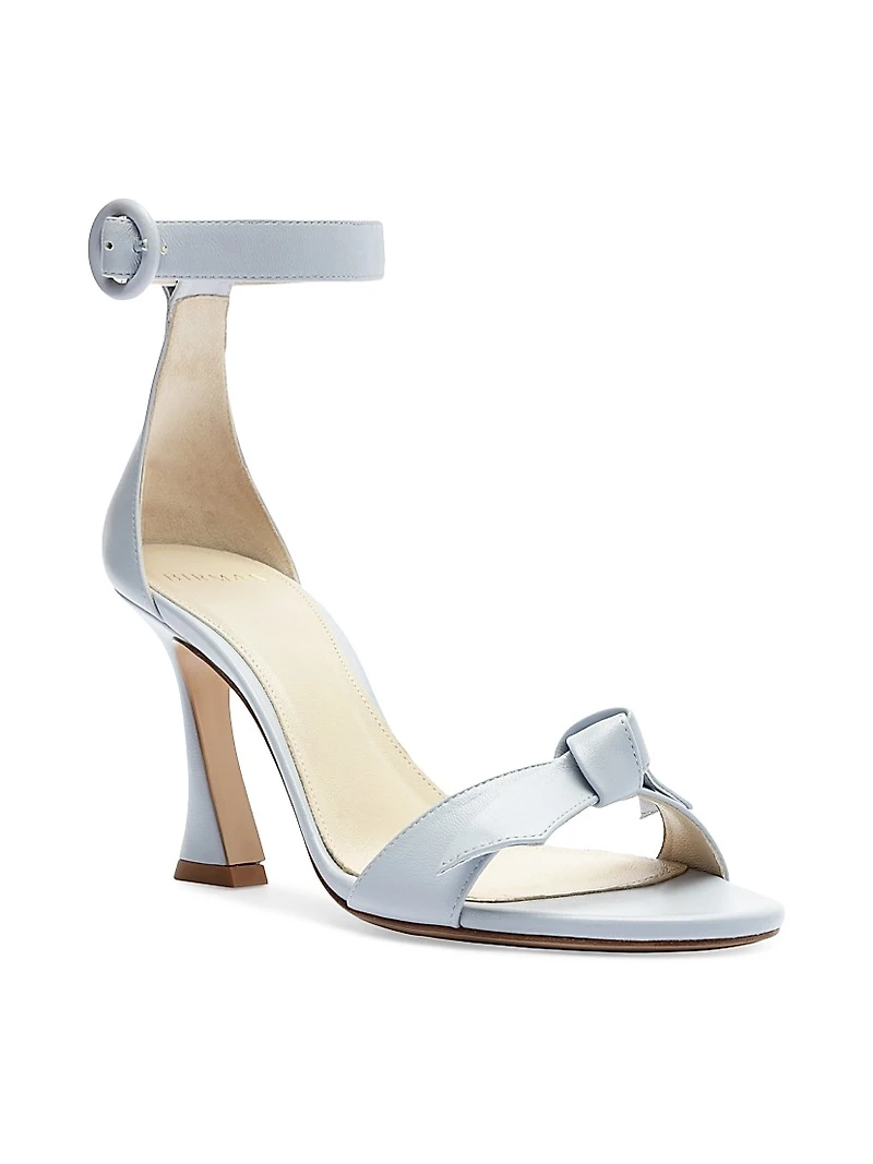 Clarita Buckle 60MM Leather Sandals