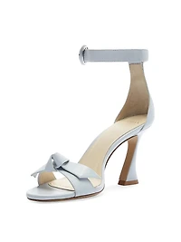 Clarita Buckle 60MM Leather Sandals
