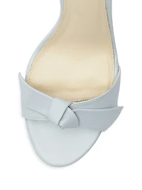 Clarita Buckle 60MM Leather Sandals