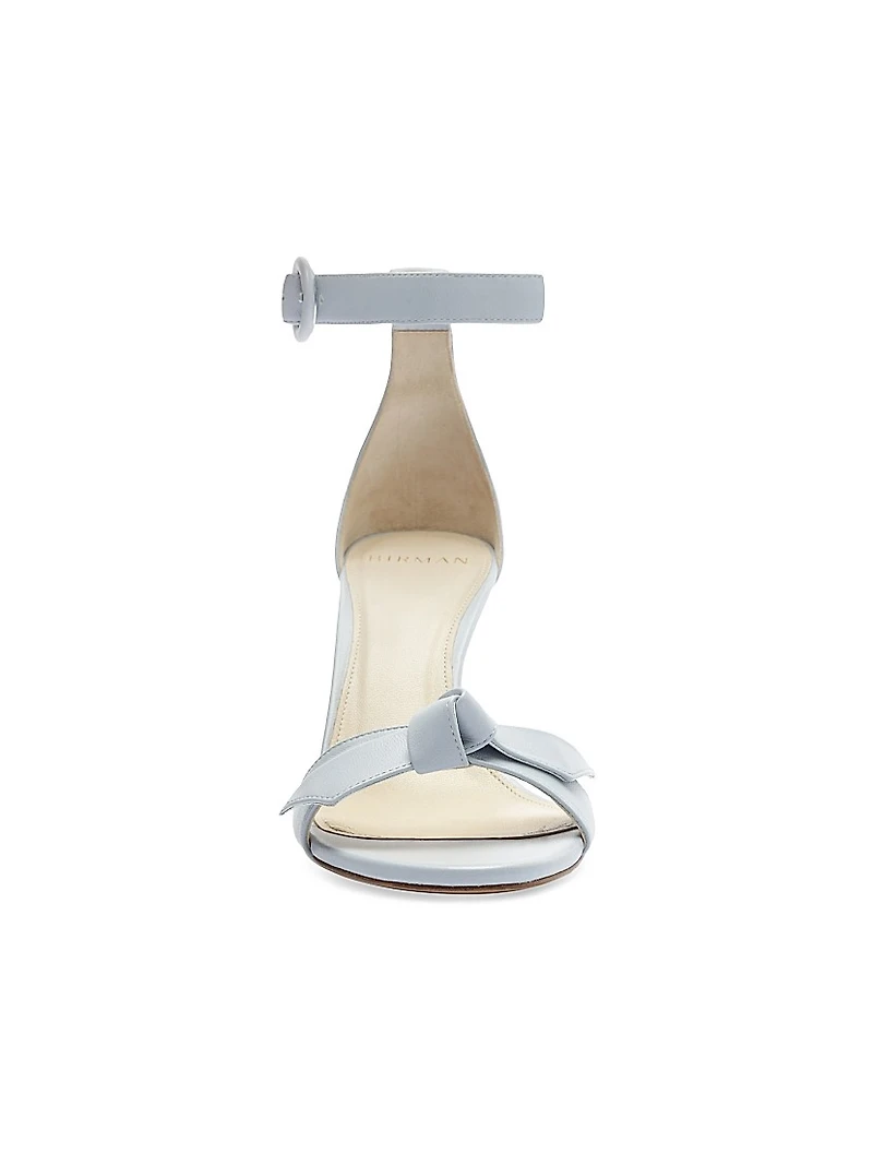 Clarita Buckle 60MM Leather Sandals