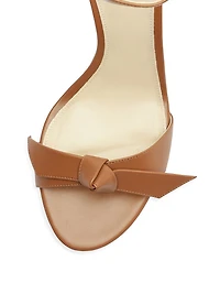 Clarita 85MM Buckle Leather Sandals