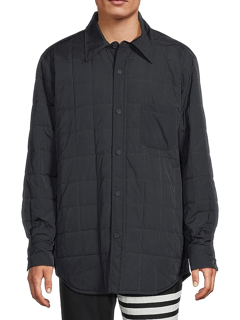 O Down-Filled Shirt Jacket
