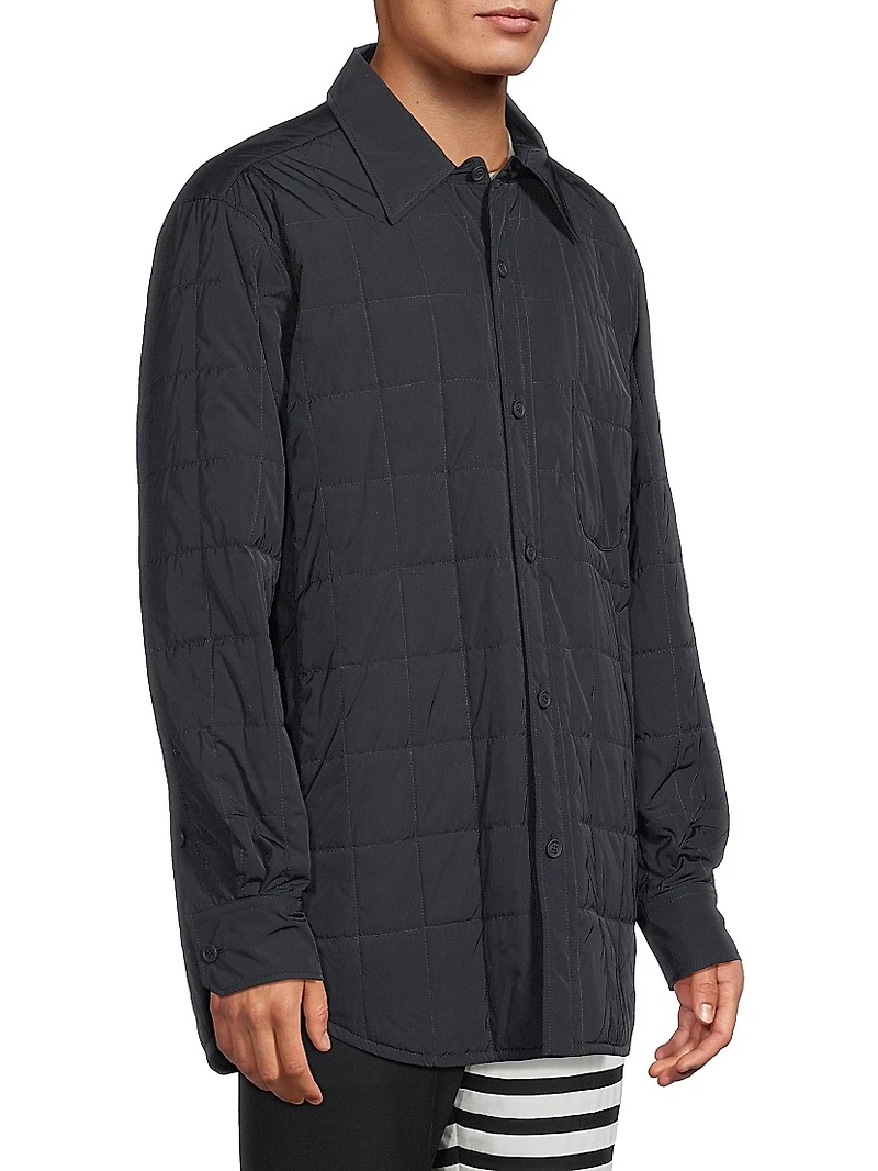 O Down-Filled Shirt Jacket