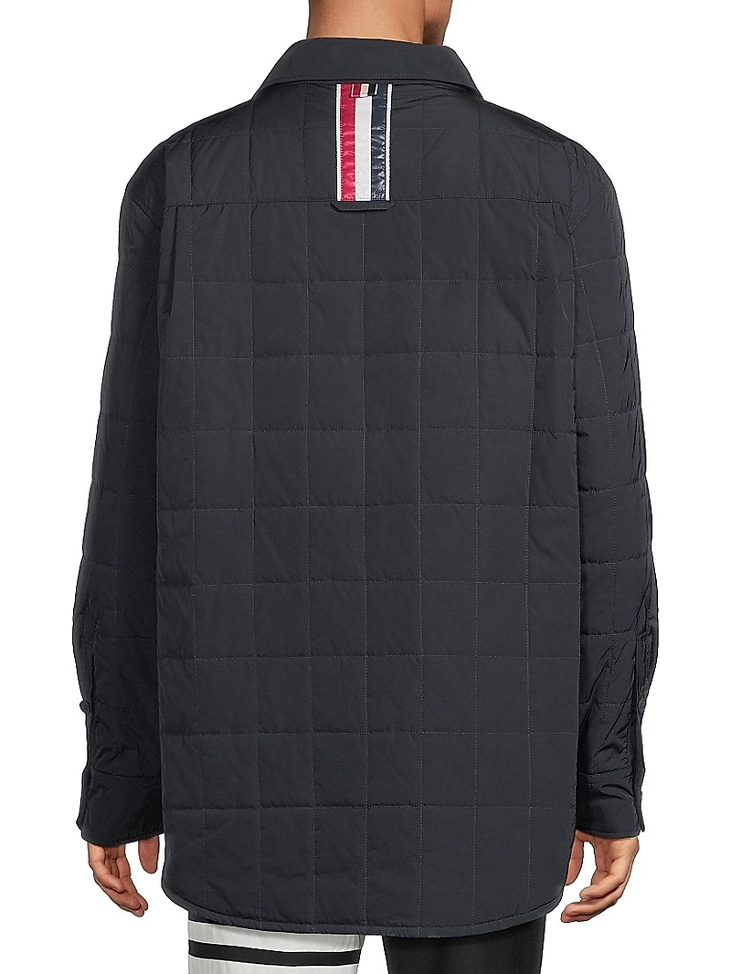 O Down-Filled Shirt Jacket