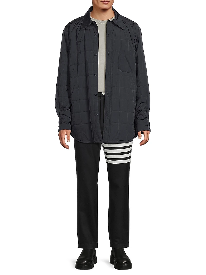 O Down-Filled Shirt Jacket