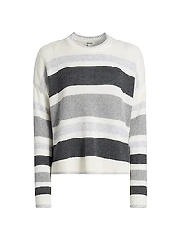 Maura Striped Wool-Blend Sweater