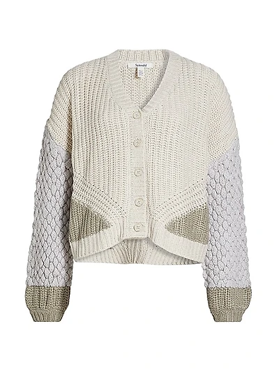 Margo Colorblock Knit Cardigan