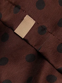 Washable Silk High-Rise Pants 2-Piece Pajama Set