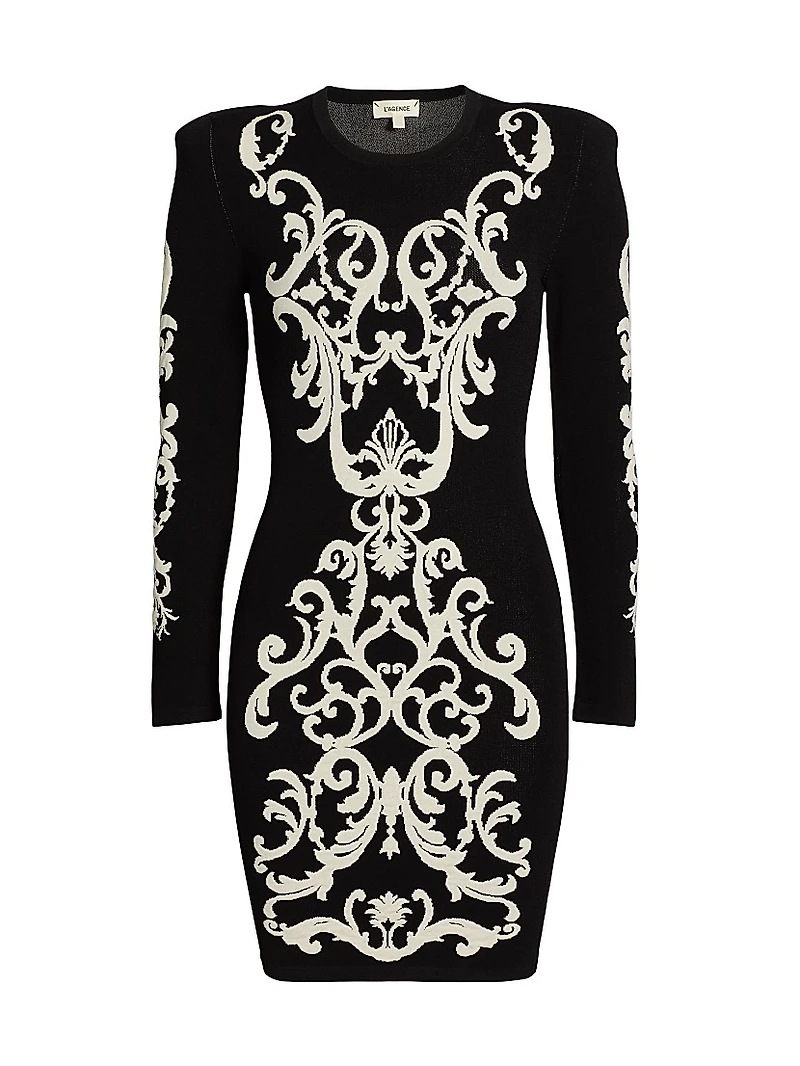 Amadi Jacquard Minidress