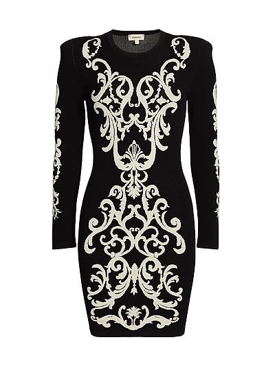 Amadi Jacquard Minidress
