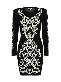 Amadi Jacquard Minidress