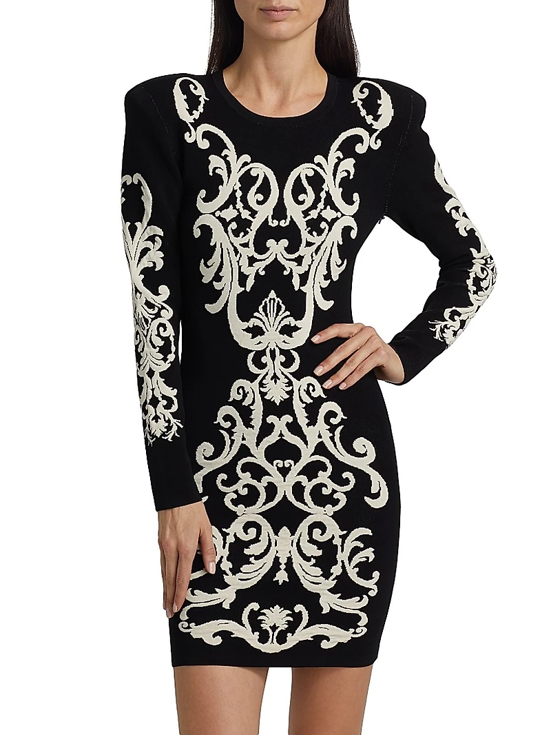 Amadi Jacquard Minidress