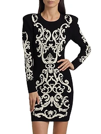 Amadi Jacquard Minidress