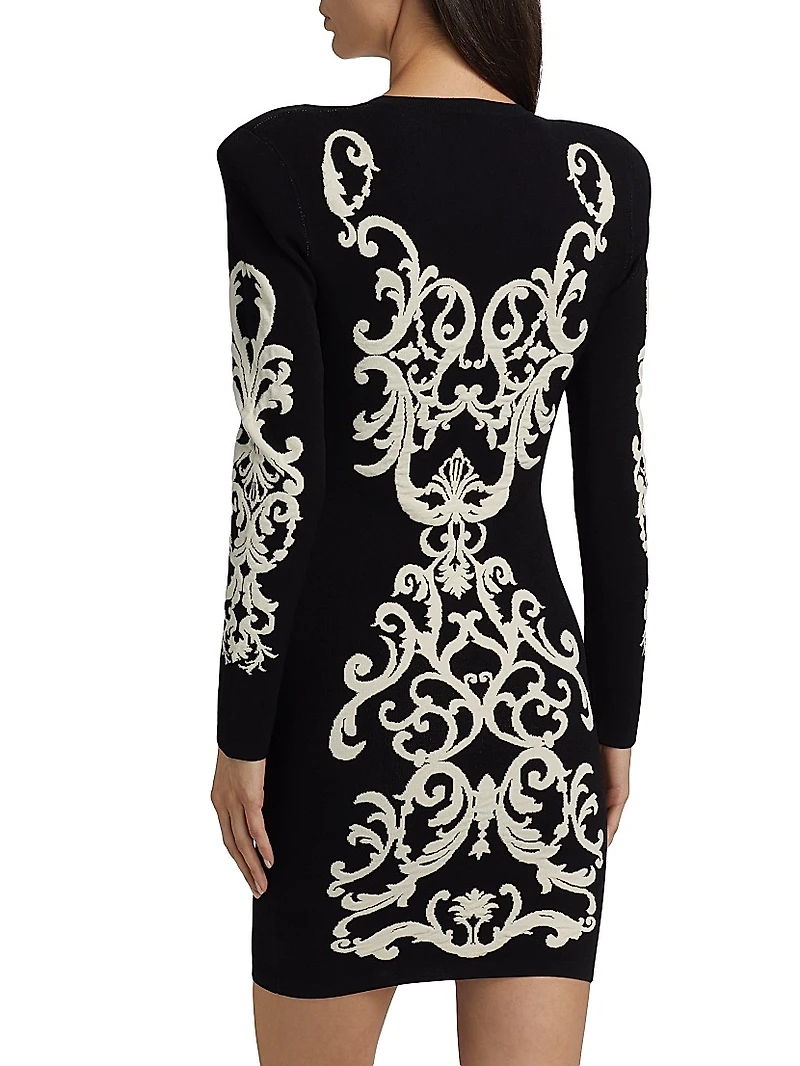 Amadi Jacquard Minidress