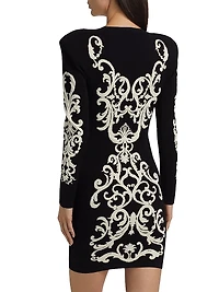 Amadi Jacquard Minidress