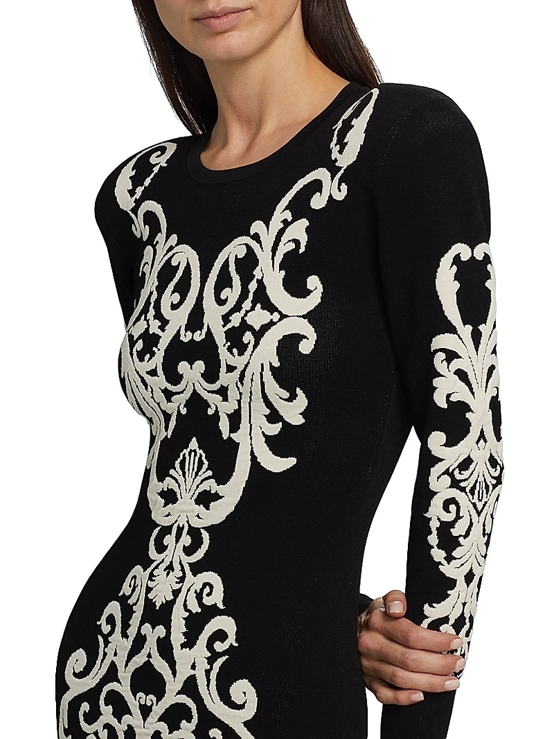 Amadi Jacquard Minidress