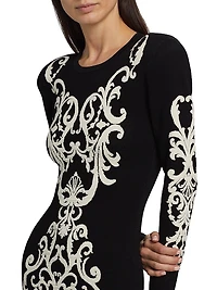 Amadi Jacquard Minidress