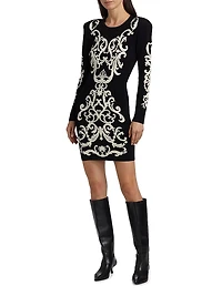 Amadi Jacquard Minidress