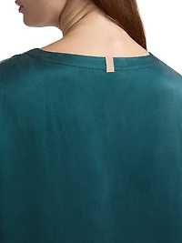 Washable Silk Short Pajamas