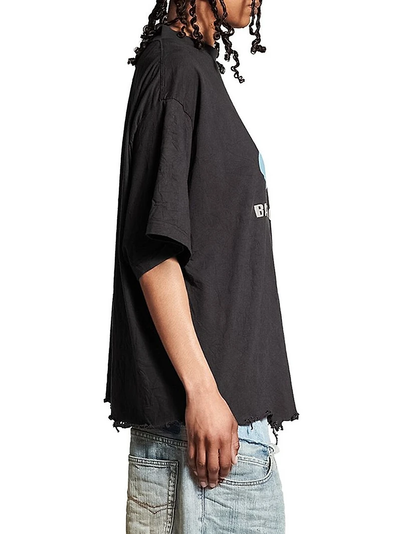 Loop Sports Icon Cropped T-Shirt