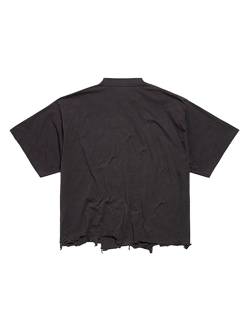 Loop Sports Icon Cropped T-Shirt