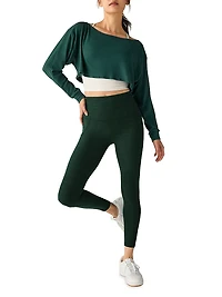 Duet Two-Way Convertible Long-Sleeve Shrug