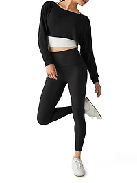 Duet Two-Way Convertible Long-Sleeve Shrug