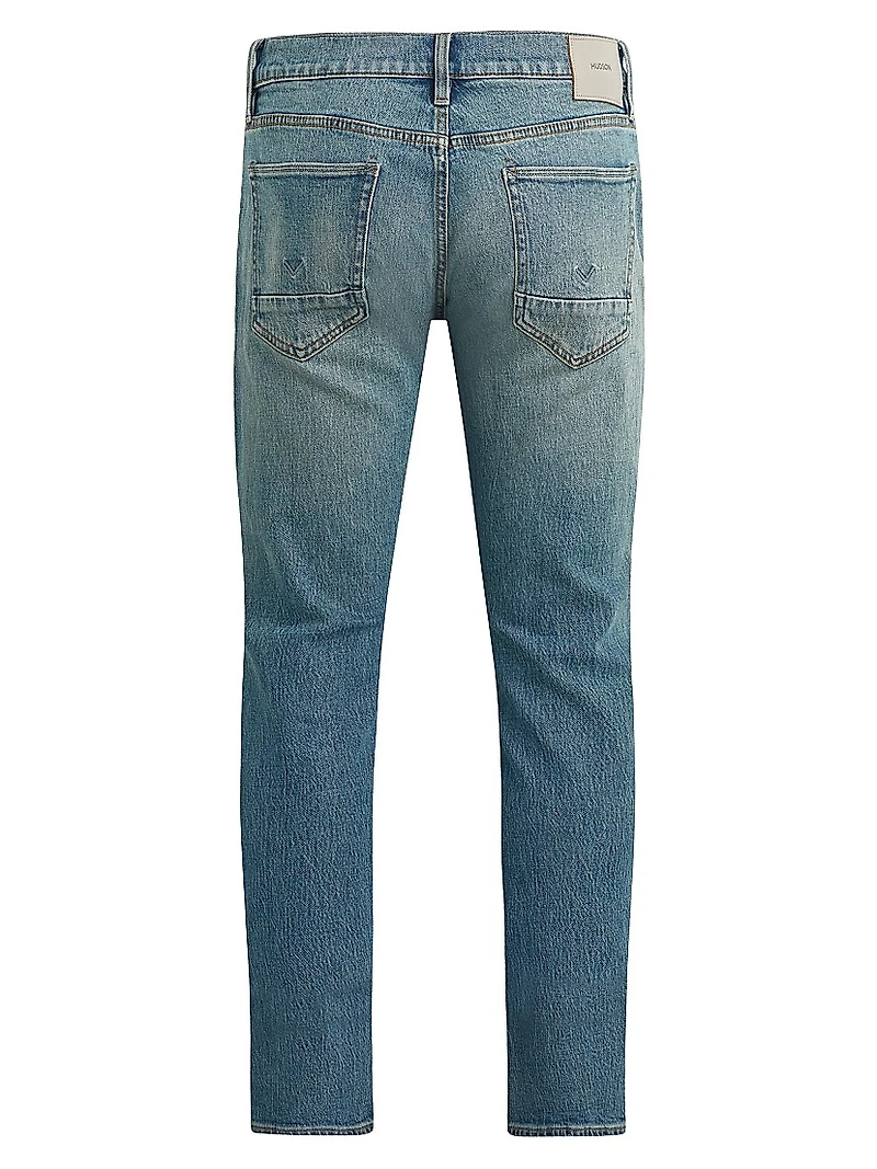 Blake Stretch Cotton Slim-Straight Jeans