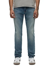 Blake Stretch Cotton Slim-Straight Jeans