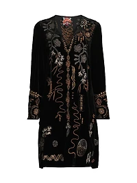 Jenai Embroidered Minidress