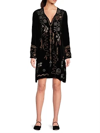 Jenai Embroidered Minidress