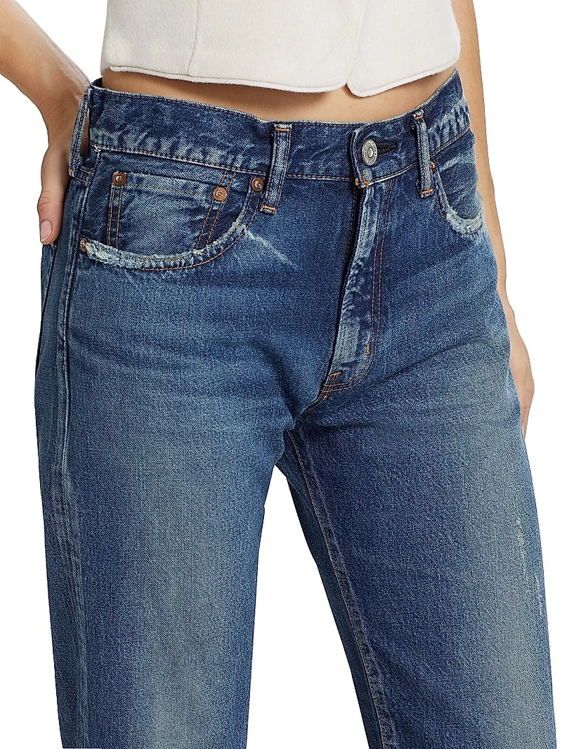 Pine Boys Straight Mid-Rise Jeans