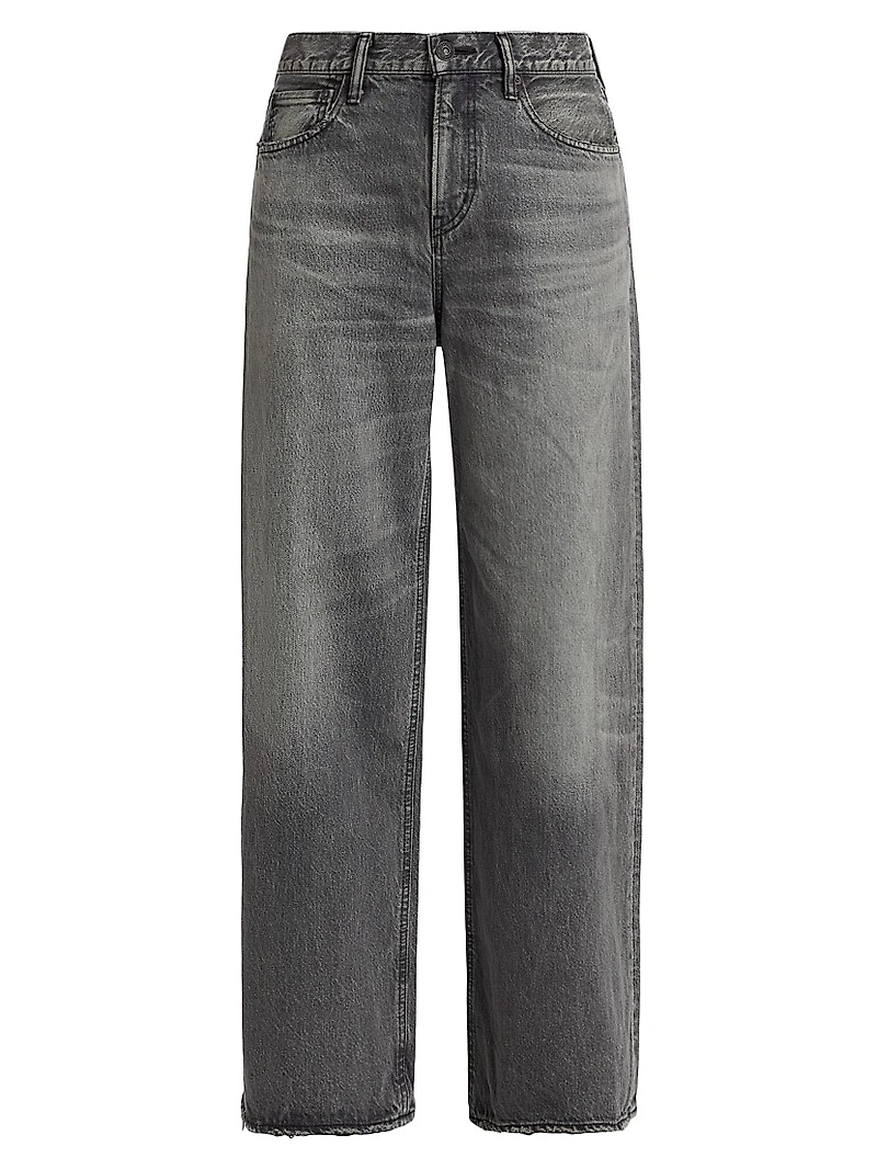 Elmont Super Wide Mid-Rise Jeans