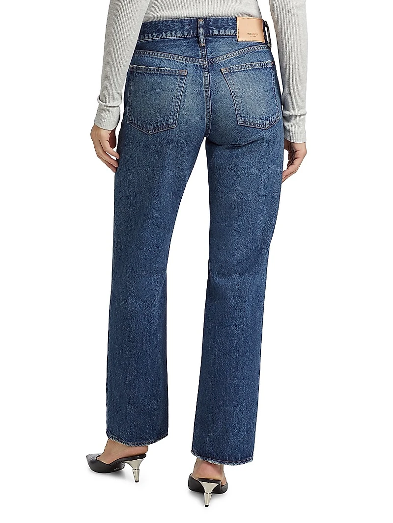 Ridgefield Straight Low-Rise Jeans