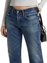 Ridgefield Straight Low-Rise Jeans