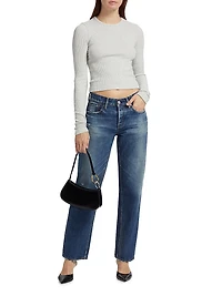 Ridgefield Straight Low-Rise Jeans