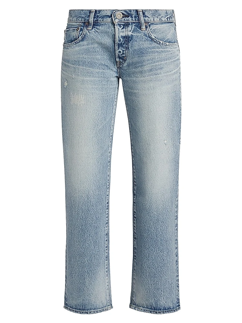 Aurantia Straight Low-Rise Jeans