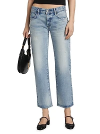 Aurantia Straight Low-Rise Jeans