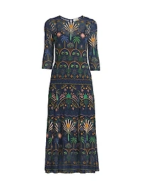 Nova Paneled Midi-Dress
