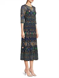 Nova Paneled Midi-Dress