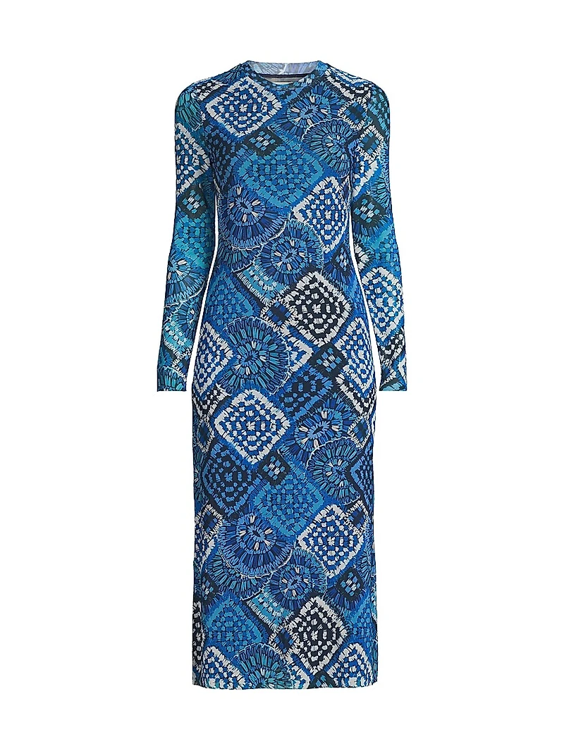 Lolia Mesh Midi-Dress